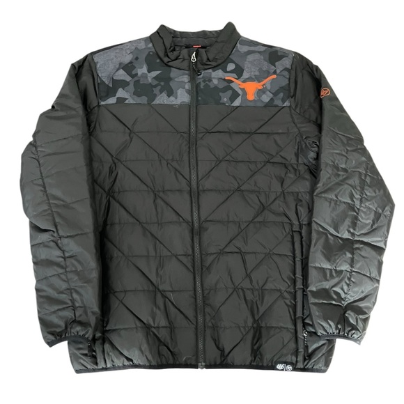 NWOT Texas Longhorns 686 Flight Insulated Jacket XL Texas Black